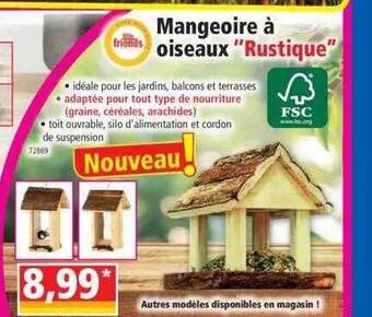 Norma Mangeoire à oiseaux offre
