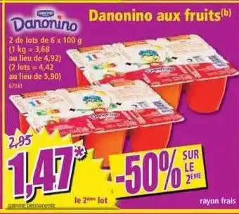 Norma Danonino aux fruits offre