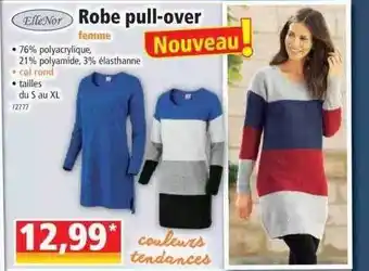 Norma Robe pull-over femme ellenor offre