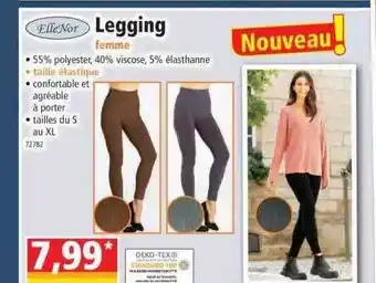 Norma Legging femme ellenor offre