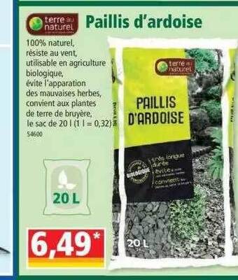 Norma Paillis d'ardoise offre