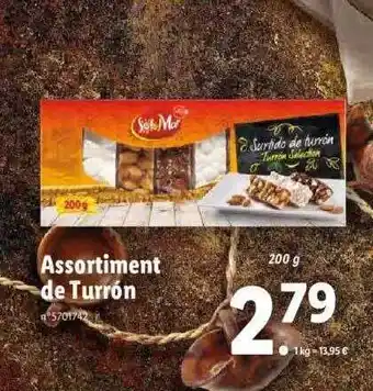 Assortiment de turrón