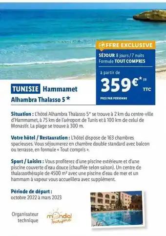 Lidl Tunisie offre