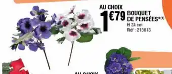 La Foir'Fouille Bouquet De Pensées offre