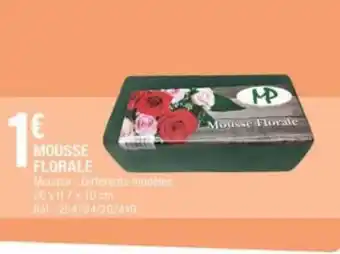 Mousse florale
