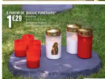 La Foir'Fouille Bougie funéraire offre