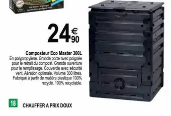 Tridôme Composteur eco master 300l offre