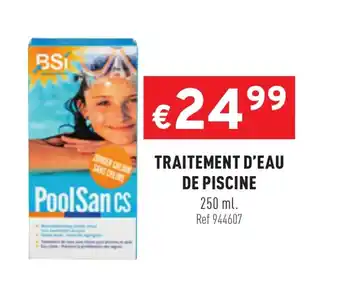 Trafic Traitement d'eau de Piscine offre