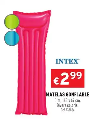 Trafic Matelas gonflable offre