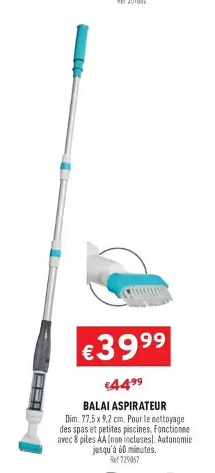 Trafic Balai Aspirateur offre