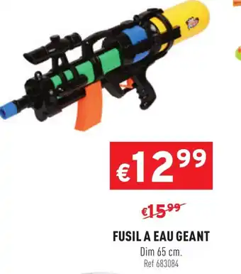 Fusil a eau geant