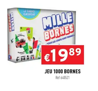 Trafic Jeu 1000 Bornes offre