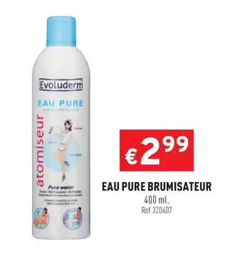 Eau pure brumisateur