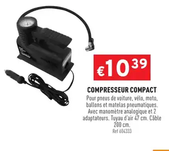 Trafic Compresseur Compact offre
