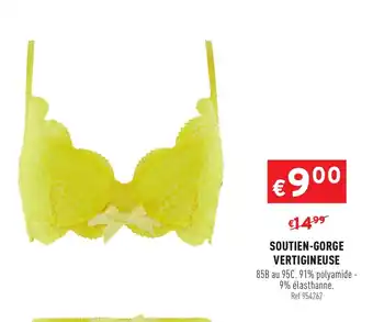 Trafic Soutien-gorge vertigineuse offre