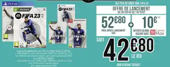 Jeu ps4 ou xbox one fifa 23