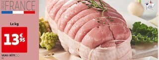 Auchan Veau : rôti offre