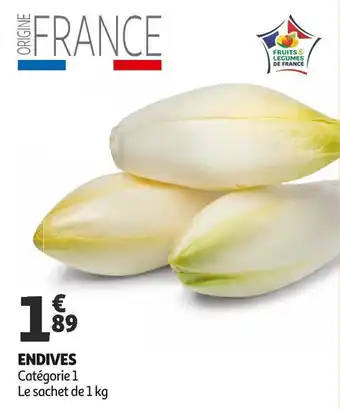 Auchan Endives offre
