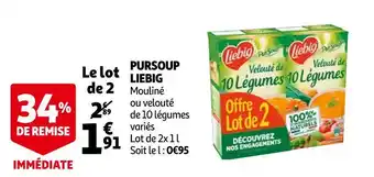 Auchan Liebig pursoup offre