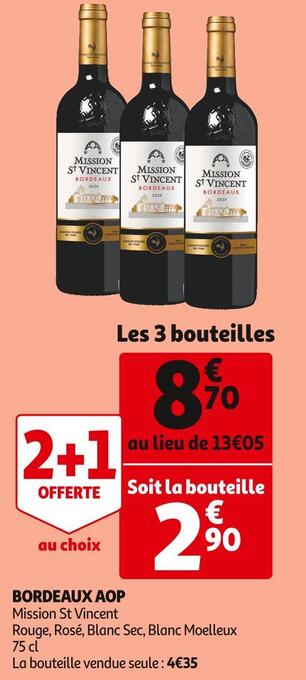 Auchan Bordeaux aop offre