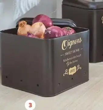 Auchan Boite de conservation métal offre