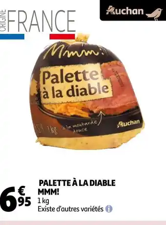 Auchan Mmm! palette à la diable offre