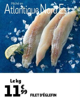Auchan Filet d'églefin offre
