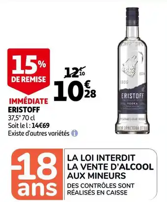 Auchan Eristoff eristoff offre
