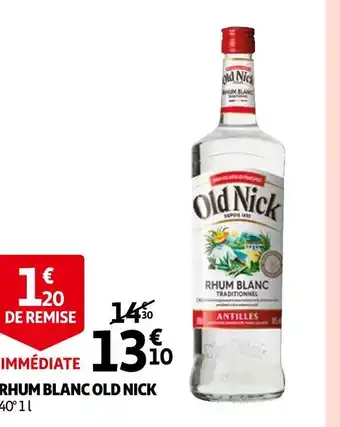 Auchan Old nick rhum blanc offre