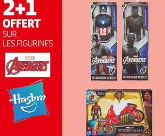 Auchan Hasbro bon plan sur les figurines marvel avengers de la marque hasbro offre