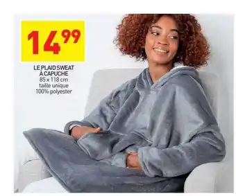 Stokomani Le plaid sweat à capuche offre