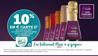 Super U Ma carte u offre