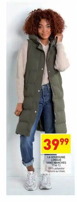 Stokomani La doudoune longue sans manches offre