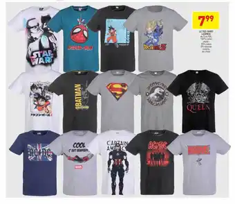 Le tee-shirt licence