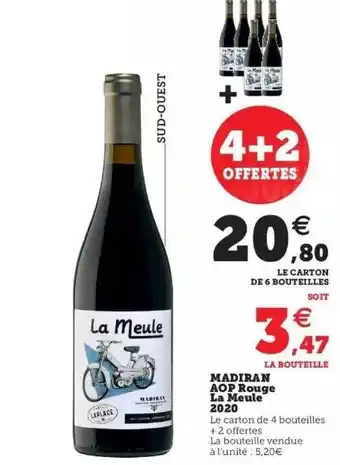 Madiran aop rouge la meule 2020