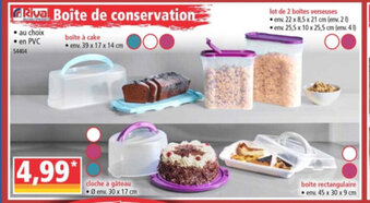 Norma Boîte de conservation offre