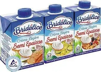 Crème Légère UHT Semi épaisse 18% M.G.