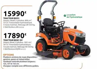 Rural Master Tracteur bx231, tracteur bx261 dv offre