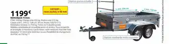 Rural Master Remorque tv254+ offre
