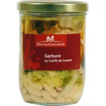 Ducs de Gascogne Garbure au confit de canard offre