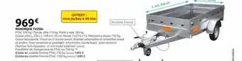 Rural Master Remorque tv250+ offre