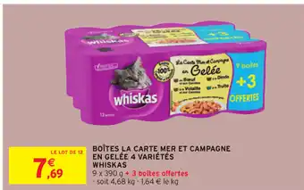 Intermarché Boîtes La Carte Mer et Campagne offre