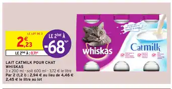 Lait Catmilk Pour Chat Whiskas