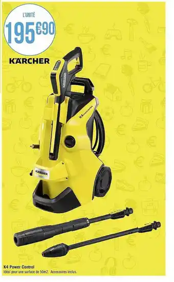 Géant Casino Kärcher k4 power control offre