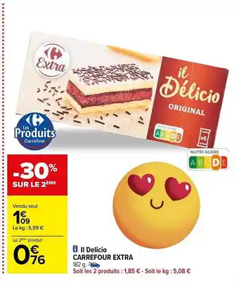 Carrefour Il délicio carrefour extra offre