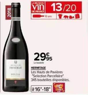 Carrefour Hermitage les hauts de pavières offre