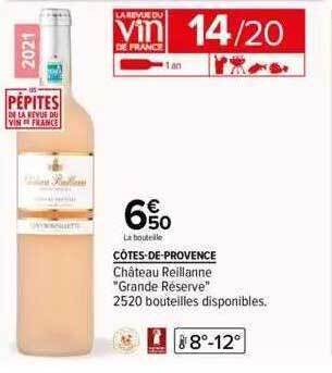 Carrefour Côtes-de-provence château reillanne offre