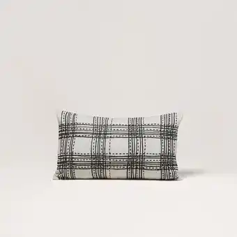 Madura Housse de coussin keneth blanc cassé offre