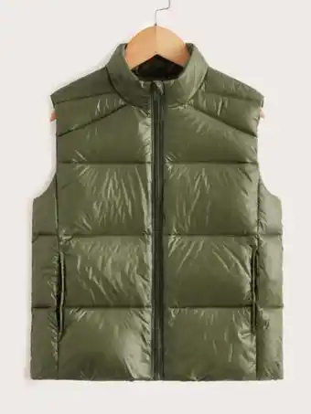 Shein garçon gilet doudoune zippée