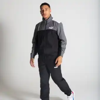 Survêtement puma tissé - noir